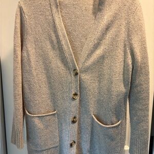 Madewell Light Tan Cardigan Sweater